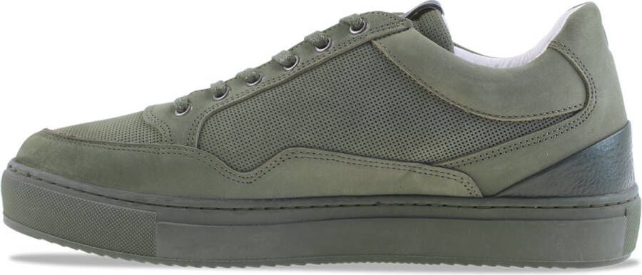 TOZEN Katashi 2 Mono Mosu Groen Nubuck Lage sneakers Heren - Foto 4