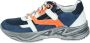 Track Style Trackstyle 323370~~~~~~~~~~~~~~~~~~~~~~~~ Lage schoenen Blauw - Thumbnail 4