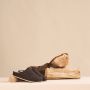 Travelin ' At-Home Dames Sloffen Wollen Pantoffels Instappers met rubberen zool Bruin - Thumbnail 2