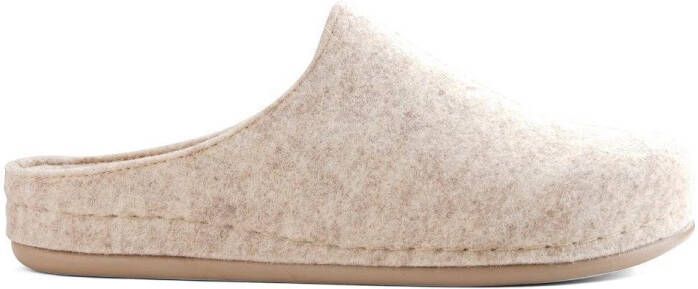 Travelin At-Home Sloffen Wollen Pantoffels Dames Beige