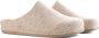 Travelin At-Home Sloffen Wollen Pantoffels Dames Beige - Thumbnail 4