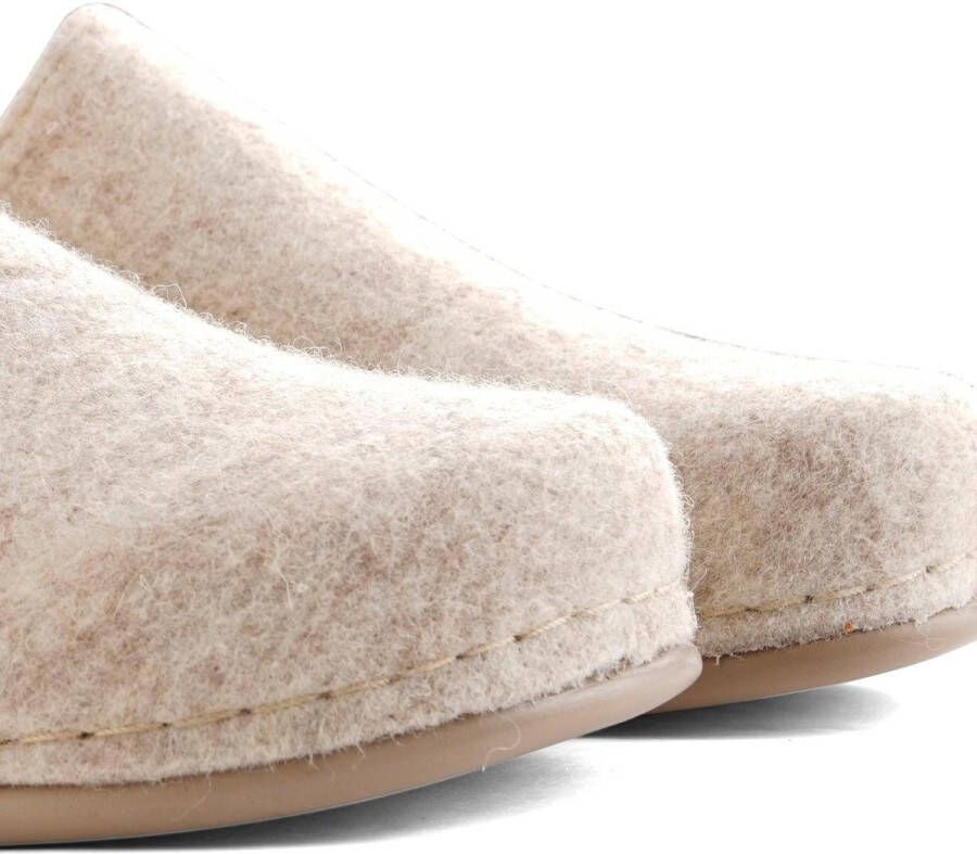 Travelin At-Home Sloffen Wollen Pantoffels Dames Beige