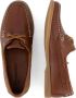 Travelin ' Exmouth Dames Leren Moccasins met veter Boot schoen Bruin Leer - Thumbnail 2