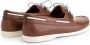 Travelin ' Exmouth Dames Leren Moccasins met veter Bootschoenen Instappers Cognac Bruin Leer - Thumbnail 3