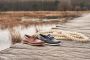 Travelin ' Exmouth Heren Leren Moccasins met veter Boot schoen Blauw Leer - Thumbnail 9