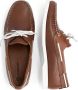 Travelin ' Exmouth Heren Leren Moccasins met veter Bootschoenen Instappers Cognac Bruin Leer - Thumbnail 3