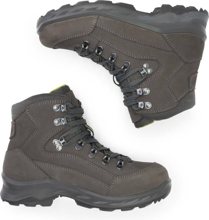 Travelin ' Faaborg Dames wandelschoenen Waterdicht en ademend Grijs leer