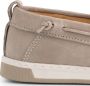 Travelin ' Falmouth Dames Leren Moccasins met veter Bootschoenen Instappers Grijs Leer - Thumbnail 8