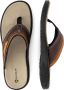 Travelin' Fiksdal Heren Teenslipper Outdoor- Sport- en WandelSablealen met Profielzool Bruin - Thumbnail 3