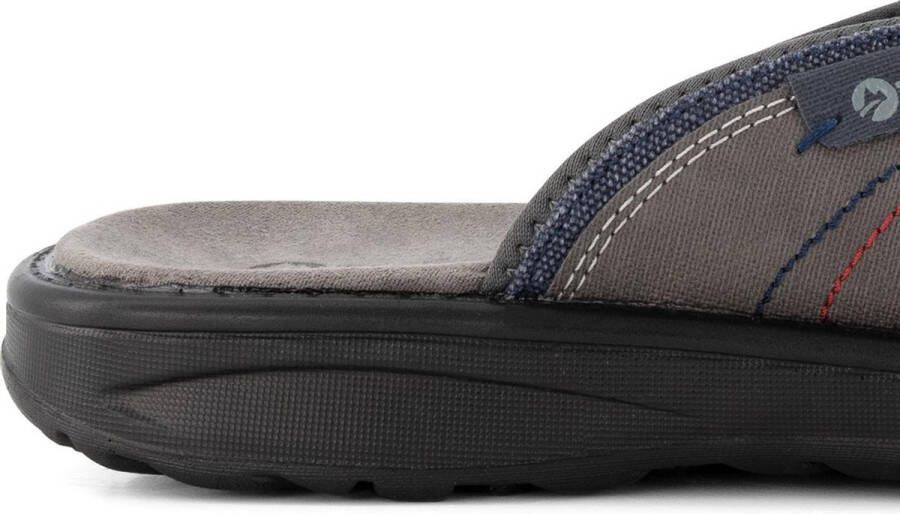 Travelin ' Fiksdal Heren Teenslipper Outdoor- Sport- en Wandelsandalen met Profielzool Grijs - Foto 4