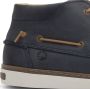 Travelin ' Helford hoge zomerschoenen heren leren Mocassins hoog Veterschoenen mannen Donkerblauw leer - Thumbnail 6