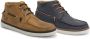 Travelin ' Helford hoge zomerschoenen heren leren Mocassins hoog Veterschoenen mannen Lichtbruin leer - Thumbnail 5