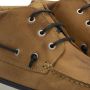 Travelin ' Helford hoge zomerschoenen heren leren Mocassins hoog Veterschoenen mannen Lichtbruin leer - Thumbnail 6