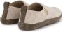 Travelin ' In-Home Dames Sloffen Wollen Pantoffels Suede zool Beige - Thumbnail 8