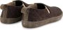 Travelin ' In-Home Dames Sloffen Wollen Pantoffels Suede zool Bruin - Thumbnail 8