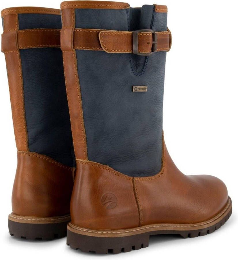 Travelin ' Konstanz Dames Leren outdoorlaarzen Waterdicht en Ademend Laars Blauw leer - Foto 2