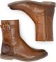 Travelin ' Lannion Dames Leren Enkellaarzen Schoenen vrouwen Cognac Bruin Leer - Thumbnail 2