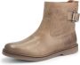 Travelin ' Louargat Dames Leren Enkellaarsjes Boots vrouwen Taupe Leer - Thumbnail 3