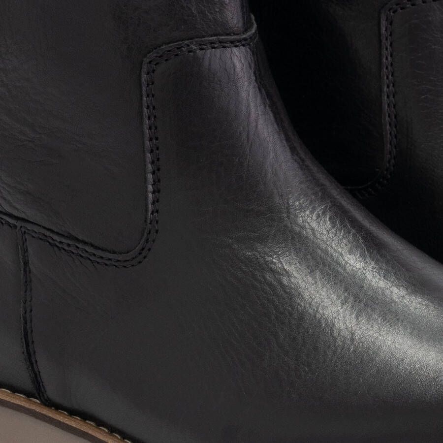 Travelin ' Louargat Dames Leren Enkellaarsjes Boots vrouwen Zwart Leer - Foto 2