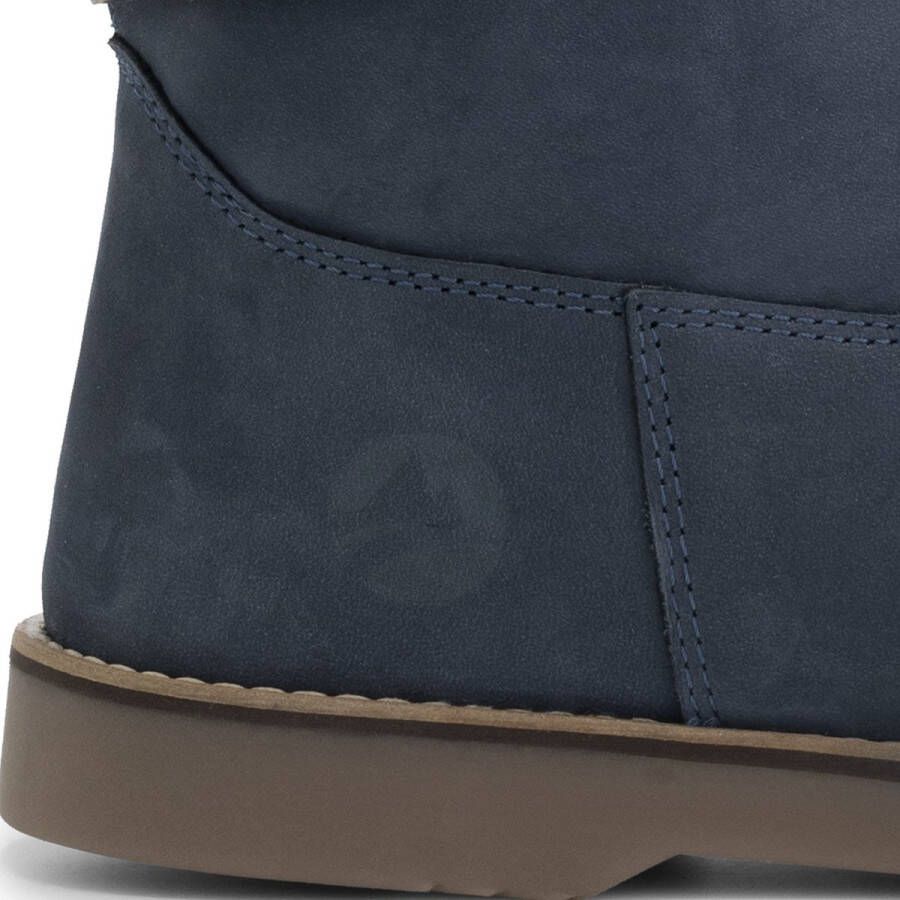 Travelin ' Louargat Nubuck leren Enkellaarjes Dames Blauw leer - Foto 4