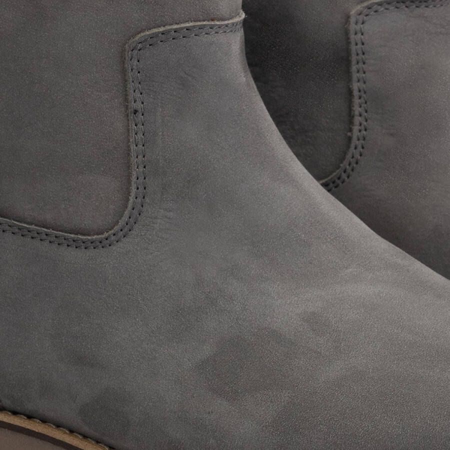 Travelin ' Louargat Nubuck leren Enkellaarjes Dames Grijs leer