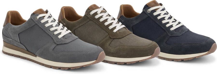 Travelin ' Norton Herensneakers Groen Mannenschoenen