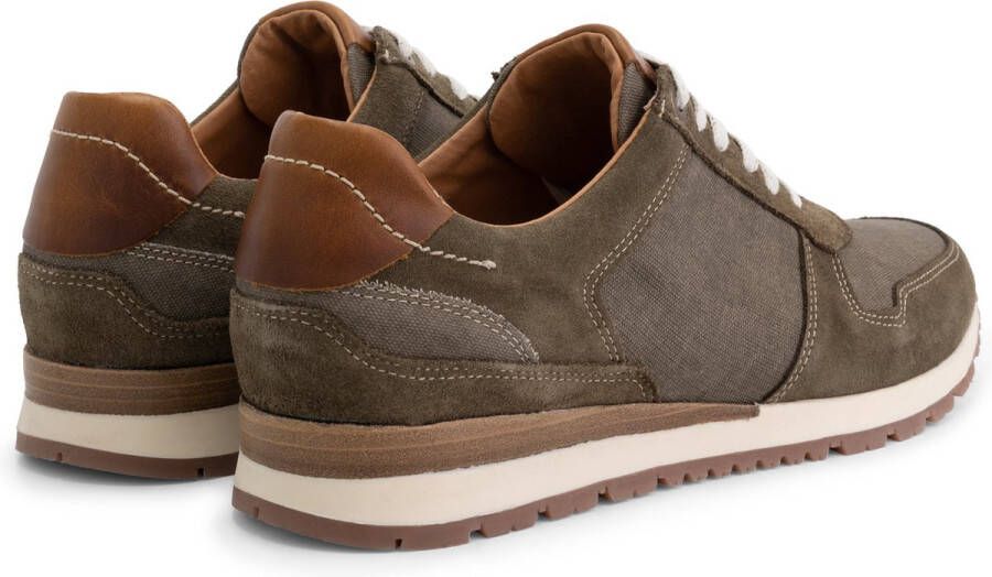 Travelin ' Norton Herensneakers Groen Mannenschoenen
