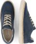 Travelin ' Omage Leren Zomerse Damessneaker Veterschoen Blauw leer - Thumbnail 8