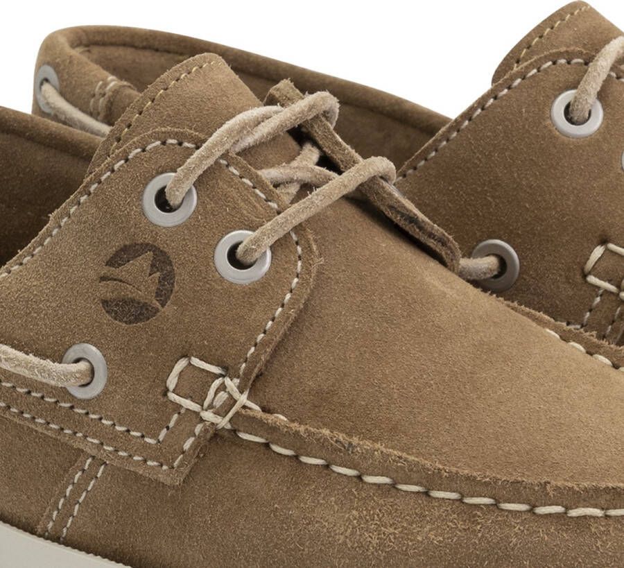 Travelin ' Penzance Damesschoenen mocassins Suede Leer instappers vrouwen Lichtbruin leer - Foto 2