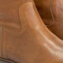 Travelin ' Pleubian Dames Leren Enkellaarzen Nette schoenen vrouwen Cognac Bruin Leer - Thumbnail 5