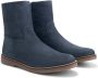 Travelin ' Pleubian Nubuck Leer Dames enkellaarjes met rits Blauw - Thumbnail 2
