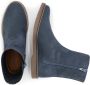 Travelin ' Pleubian Nubuck Leer Dames enkellaarjes met rits Blauw - Thumbnail 4