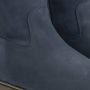 Travelin ' Pleubian Nubuck Leer Dames enkellaarjes met rits Blauw - Thumbnail 6