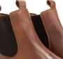 Travelin ' Rosseland Heren Leren Chelseaboots Wol gevoerd Cognac Leer - Thumbnail 7