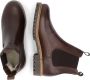 Travelin ' Rosseland Heren Leren Chelseaboots Wol gevoerd Donkerbruin Leer - Thumbnail 2