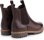 Travelin ' Rosseland Heren Leren Chelseaboots Wol gevoerd Donkerbruin Leer - Thumbnail 8