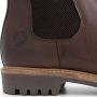 Travelin ' Rosseland Heren Leren Chelseaboots Wol gevoerd Donkerbruin Leer - Thumbnail 9