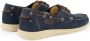 Travelin Seaport Dames Instappers Leren Moccasins met veter Blauw - Thumbnail 5