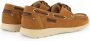 Travelin Seaport Dames Instappers Leren Moccasins met veter Cognac - Thumbnail 6