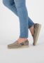 Travelin Seatown Dames Instappers Leren Moccasins Grijs - Thumbnail 3