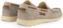 Travelin Seatown Dames Instappers Leren Moccasins Grijs - Thumbnail 4