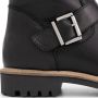 Travelin ' Silkeborg Leren Heren laarzen Wol gevoerde biker boots Zwart Leer - Thumbnail 5