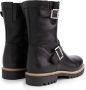 Travelin ' Silkeborg Leren Heren laarzen Wol gevoerde biker boots Zwart Leer - Thumbnail 8