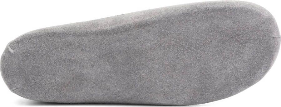 Travelin ' Stay-Home Heren Sloffen Wollen Pantoffels suède zool Marine Blauw