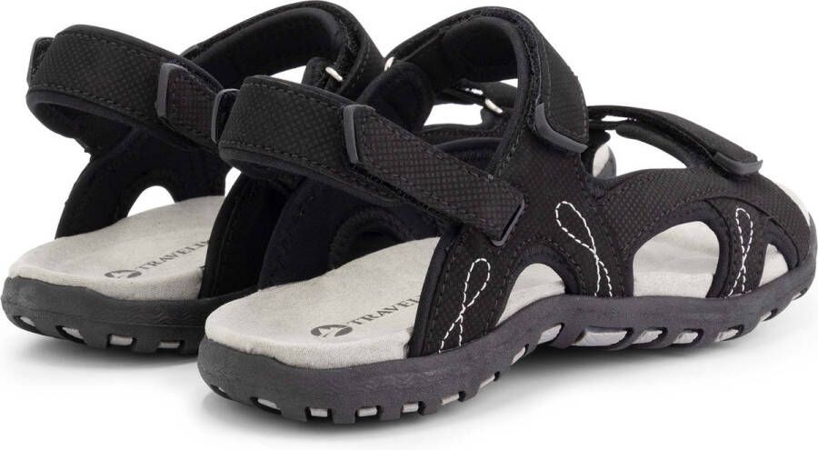 Travelin ' Stranda Wandelsandalen Dames Zwart - Foto 2