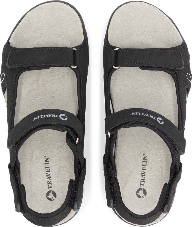Travelin ' Stranda Wandelsandalen Dames Zwart - Foto 3