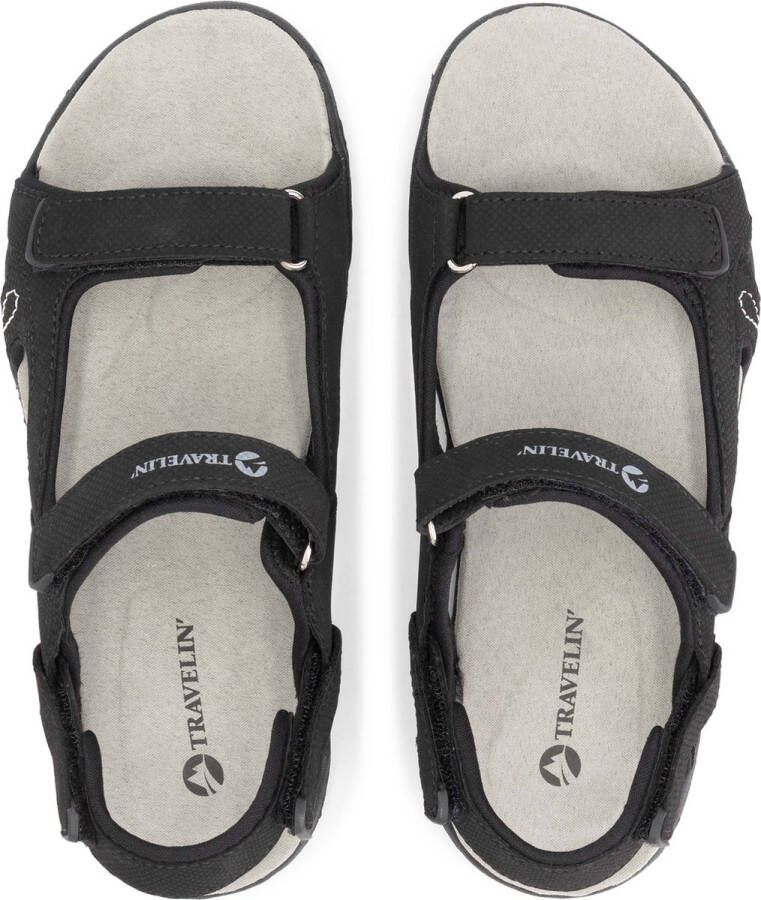 Travelin ' Stranda Wandelsandalen Dames Zwart