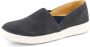 Travelin ' Tours Dames Leren instappers Slip-On Espadrilles Blauw Leer - Thumbnail 3