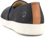 Travelin ' Tours Dames Leren instappers Slip-On Espadrilles Blauw Leer - Thumbnail 5