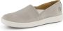 Travelin ' Tours Dames Leren instappers Slip-On Espadrilles Grijs Leer - Thumbnail 6